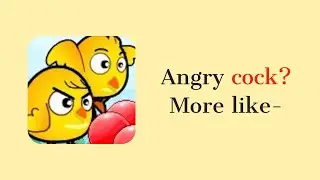 Angry cock, level 1-20 gameplay.