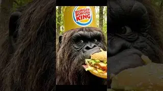 Пробую Burger King! #смешно #комедия #видеоблог #бигфут #bigfootvlog #еда