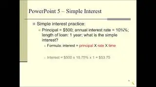 Calculating Simple Interest on a Desktop Calculator