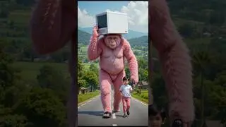 Munna and Pink Monkey 🐒 buying a computer 🖥 | Munna story | Urdu short stories #shorts #ai #story
