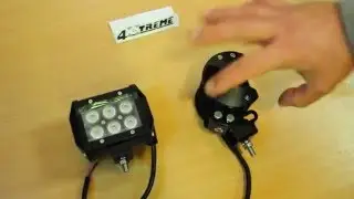 Сравнение LED фар 18w CREE. Видео обзор и сравнение.