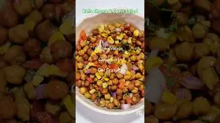 Weightloss High Protein Kala Chana Corn Salad #weightloss #highprotein #kalachana #corn #viral #fyp