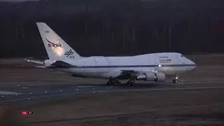 NASA Boeing 747 SP Takeoff - N747NA - CGN 25.02.2021