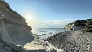 &ldquo;Ocean Sea Waves No Music at Ancient Aphrodite&rsquo;s Rock Pebble Beach &ndash; ASMR Sea Sounds for Relaxation&rdquo;