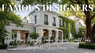 Elegant Rooms Inspired by Famous Designers | Curated Looks for Modern Classic Homes