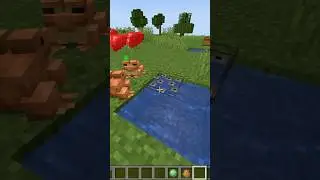How to breed FROGS in Minecraft #minecraftbreeding #minecraftfrog #frogs