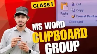 Ms word clipboard group Class 1 #virelvideo #technology #microsoftword 