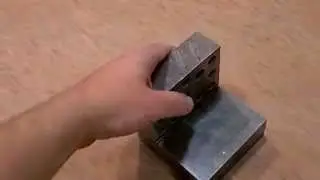 Angle plate sliding over the inspection surface plate