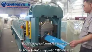 Ridge cap roll forming machine for tile