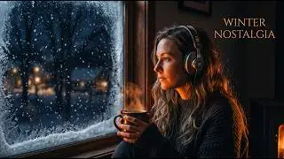 EP.03 — Christmas Snowfall Café 🎄 | Gramophone Radio • Vintage Jazz & Winter Ambience (90 Min)