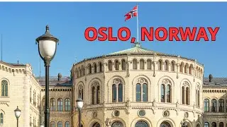 Walking Tour of Oslo: From City Hall to Parliament | #Oslo City #Walk