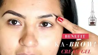 Крем-гель для бровей Benefit Ka-BROW!, оттенок 5, насыщенный | Демонстрация и обзор