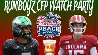 Oregon vs Indiana CFP Semifinal at the Chick-fil-A Peach Bowl!