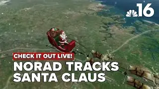 NORAD tracks Santa's 2025 Christmas Eve journey