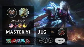 Master Yi Jungle vs Graves - NA Challenger Patch 11.17