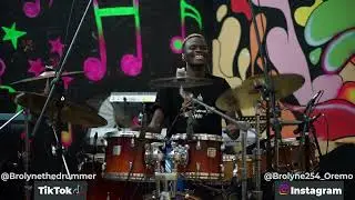 BROLYNE THE DRUMMER||SAMURAI BY SHEDTRACKS DRUMCOVER||#brotho #music #drummer #me #trending #groove