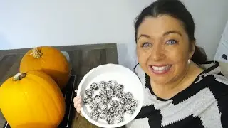 Handler i Netto, køber Græskar & laver nemme romkugler🥰🎃🍩