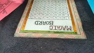 TLM magic board of maths in primary school