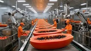 Inside a Modern Papaya Factory: From Farm to Dessert & Mass Production