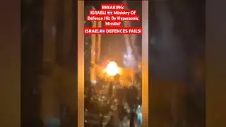 Breaking: Watch Hypersonic Missile Hit Target In Tel Aviv! Israeli Defences FAILS!