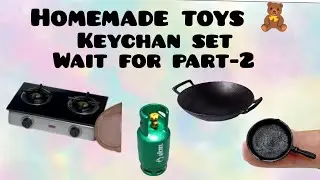 How to make cute mini home made toys for girls 🥣🫕🥘! Wait for part-2 🫶💗!#trending #viralshort #cute 🫶