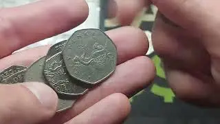 БЫСТРЫЙ ПОИСК МОНЕТЫ НОМИНАЛОМ 50 ФУНТОВ И 50 ПЕНСОВ!
