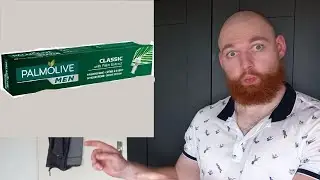 Palmolive shave cream review with head shave
