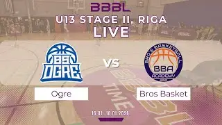 Bros Academy 2013 vs BS Ogre-2 2013 | BBBL U13 | Stage II