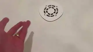 ProFlo PFSBSTR 3' X 3' Polypropylene Shower Grate   White ProFlo PFSBSTR 3' X 3' Polypropylene Showe