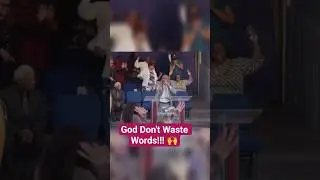 God Don't Waste Words!!! 🙌 #praise #praisethelord #trustgod #theword #faith