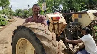 How to Connect full Cage  Iron Wheels for Tractor #tractor #palleturivillage