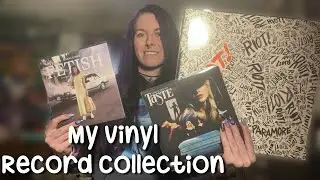 My Vinyl Record Collection! Sabrina Carpenter, Selena Gomez, & More✨