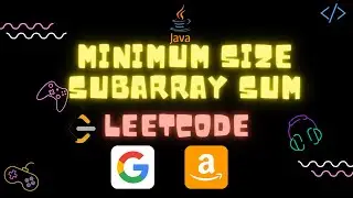 Minimum Size Subarray Sum | Sliding Window Algorithm | Leetcode Medium | Hindi