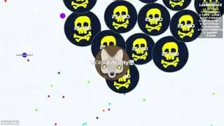 A normal day in agario #2(Playing for Ward Clan) *13k*