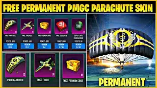 GET FREE PERMANENT PMGC PARACHUTE SKIN, PLANE SKIN & MORE REWARDS | NEW PMGC EVENT IN PUBG MOBILE 😱