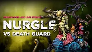 DEATH GUARD VS NURGLE DAEMONS | WARHAMMER 40K BATTLE REPORT