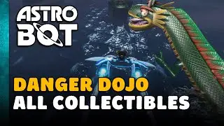 Astro Bot - Danger Dojo All Collectible Locations (All Bots, Puzzle Pieces, Secret Areas...)