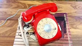 Western Electric Bell System Rotary Dial Phone Ringing