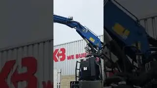 JKB SGK brick and block clamp for KENNIS rolloader crane