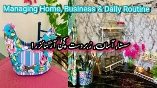 Homemaker Life: Home, Business & Routine ||  ||Quick & Easy Kitchen Organization