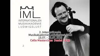 2. Internationalen Musikakademie Ludwigslust - Cello Gruppe von Daniel Geiss
