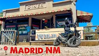 Discovering Maggie's Diner In Madrid, New Mexico - As Seen In Wild Hogs! Origami in the Garden! 4K