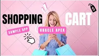 Shopping Cart Application in Oracle APEX #oracle #oracleapex #apex