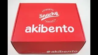 Snacky от Akibento, май 2018 г. Распаковка + купон