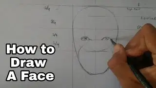 How to draw a face | Basic Proportion for accurate measurement