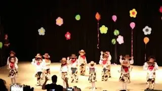Kavaklı Anaokulu 4 yaş grubu 23 Nisan kovboy dansı