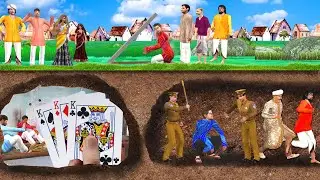 भूमिगत तीन पत्ती  Underground Teen Patti  Funny Hindi Comedy Video .