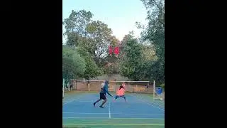 Morning Outdoor Badminton -36| Fitness, Friends & Positive Vibes |County badminton