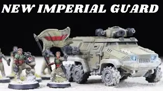 New Female Imperial Guard (Astra Militarum) miniatures for Warhammer 40k