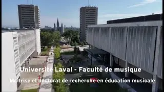 Maitrise et doctorat en &eacute;ducation musicale